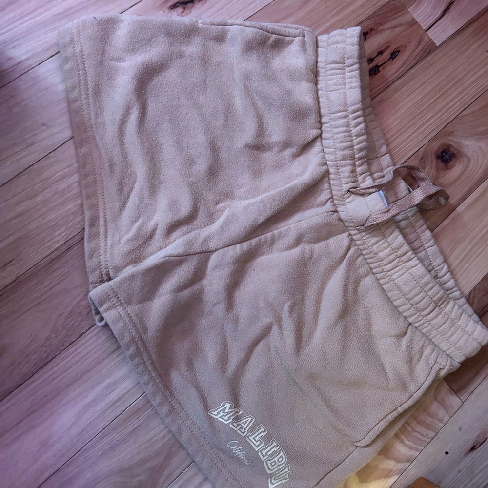 Beige Malibu Shorts